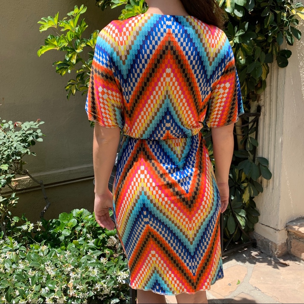 TRINA TURK Multicolor Mini Dress - Picture 2 of 6